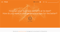 Desktop Screenshot of nousgroup.com